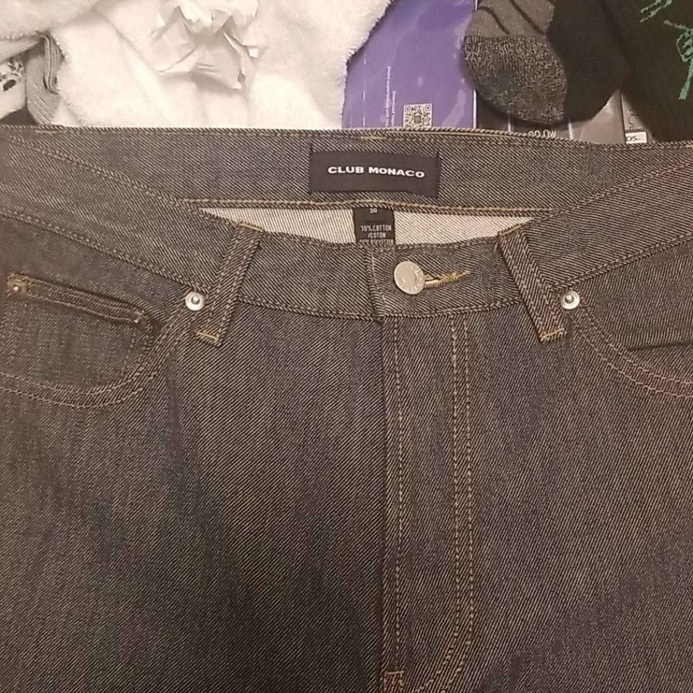 30×32 dark grey Club Monaco Jeans